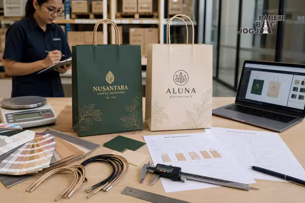 kriteria penerimaan paper bag custom untuk kebutuhan paper bag custom B2B