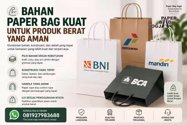 bahan paper bag kuat untuk kebutuhan bisnis B2B