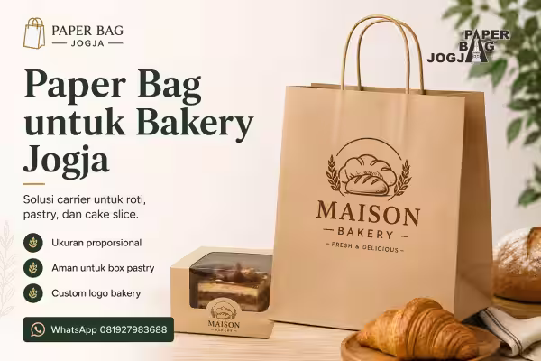 paper bag untuk bakery Jogja untuk kebutuhan bisnis B2B